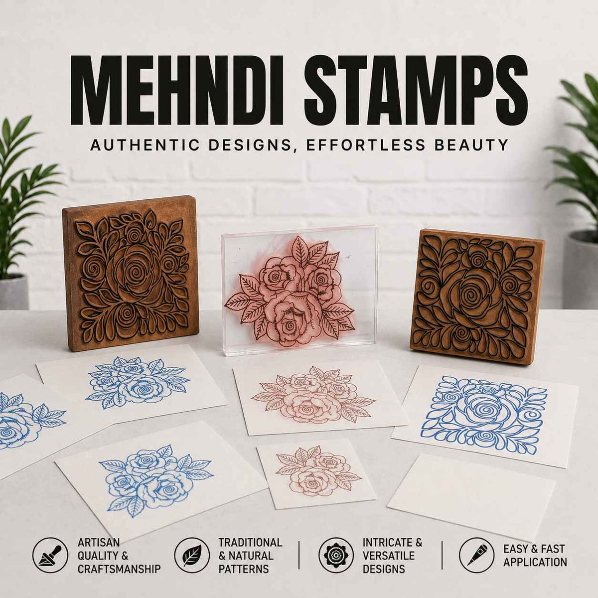 Mehndi Stamps