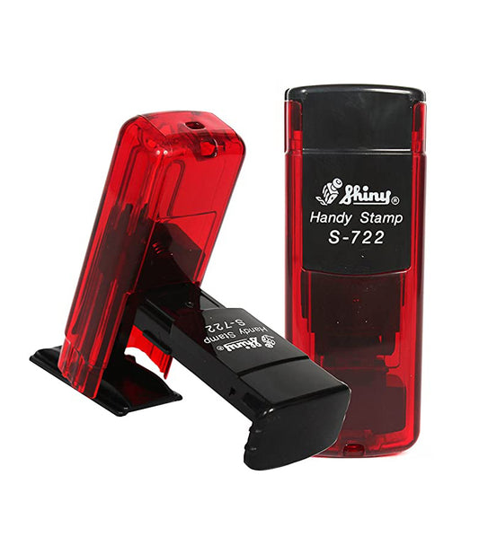 Self-Inking Pocket Stamp 38x14mm Custom Text