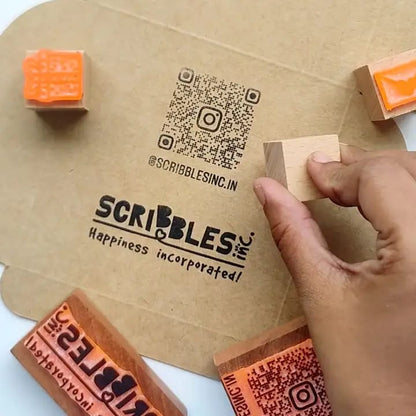 Custom Rubber Stamp | Personalized Name, Logo & Business Stamp | Multiple Sizes Available