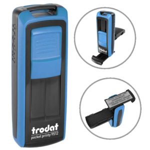 Trodat 9512 Pocket Stamp – Self-Inking Custom Handy Stamp (47 × 18 mm)