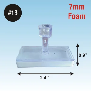 Flash Pre-Ink Stamp – 2.4 × 0.9 inch | Ultra-Clear Custom Name, Address & Logo Stamp