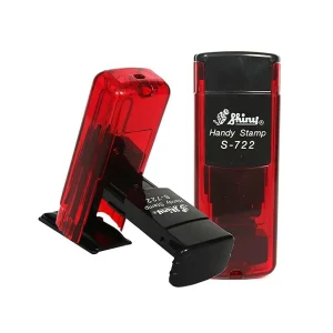 Shiny Handy Stamp S-722 – Premium Pocket Self-Inking Custom Stamp